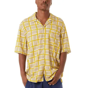 HUF Flynn Resort Shirt - Mustard Seasonal Fashion