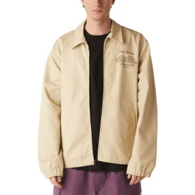 HUF Full Service Shop Jacket - Khaki BreathableFabric Extended Coverage