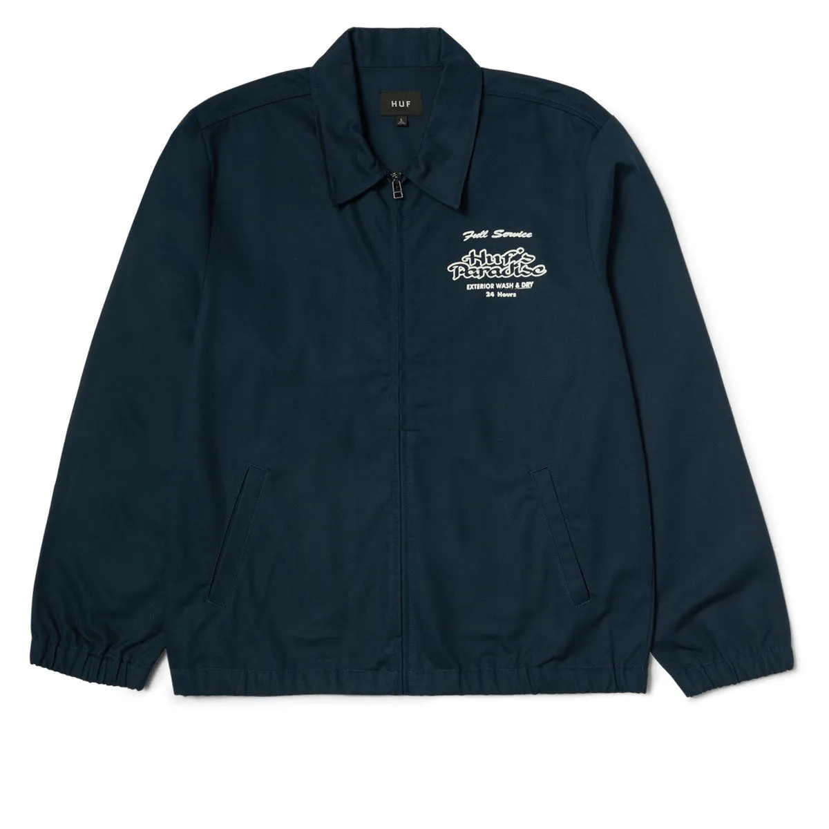HUF Full Service Shop Jacket - Navy Heat Retention All Day Comfort Design