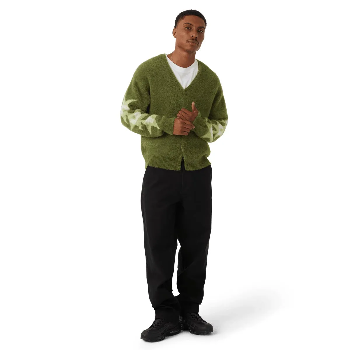 Stretch waistband ElasticWaistband Huf Mason Pants - Black