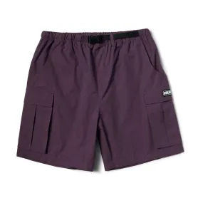 HUF Millenium Cargo Shorts - Dark Berry desert style