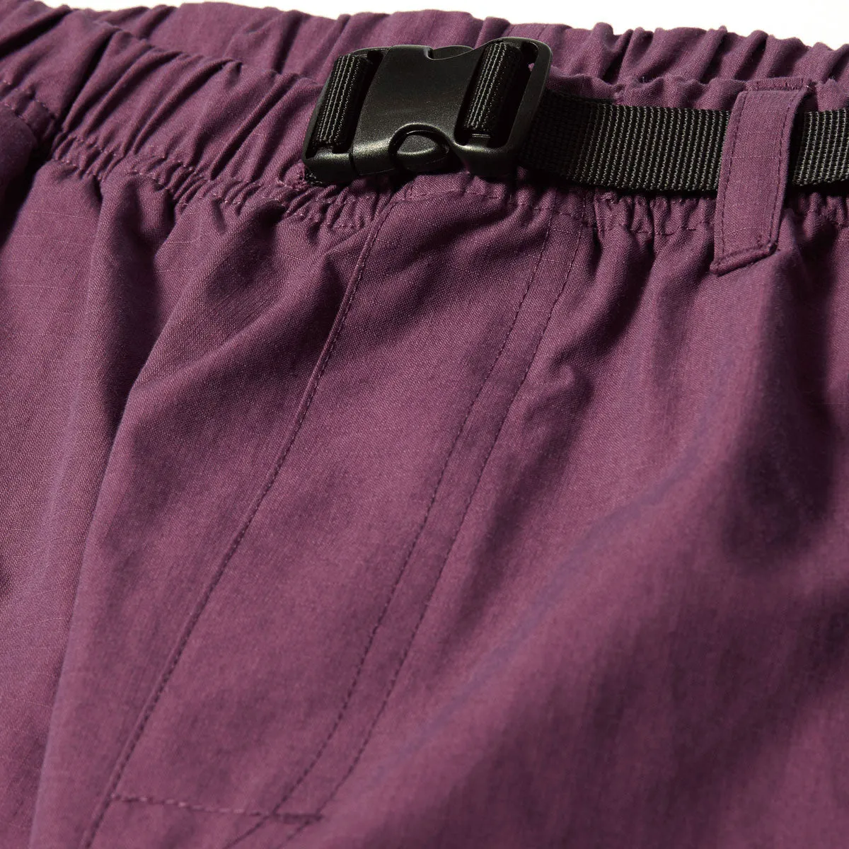 Spandex shorts Wrinkle Free Fabric HUF Millenium Cargo Shorts - Dark Berry