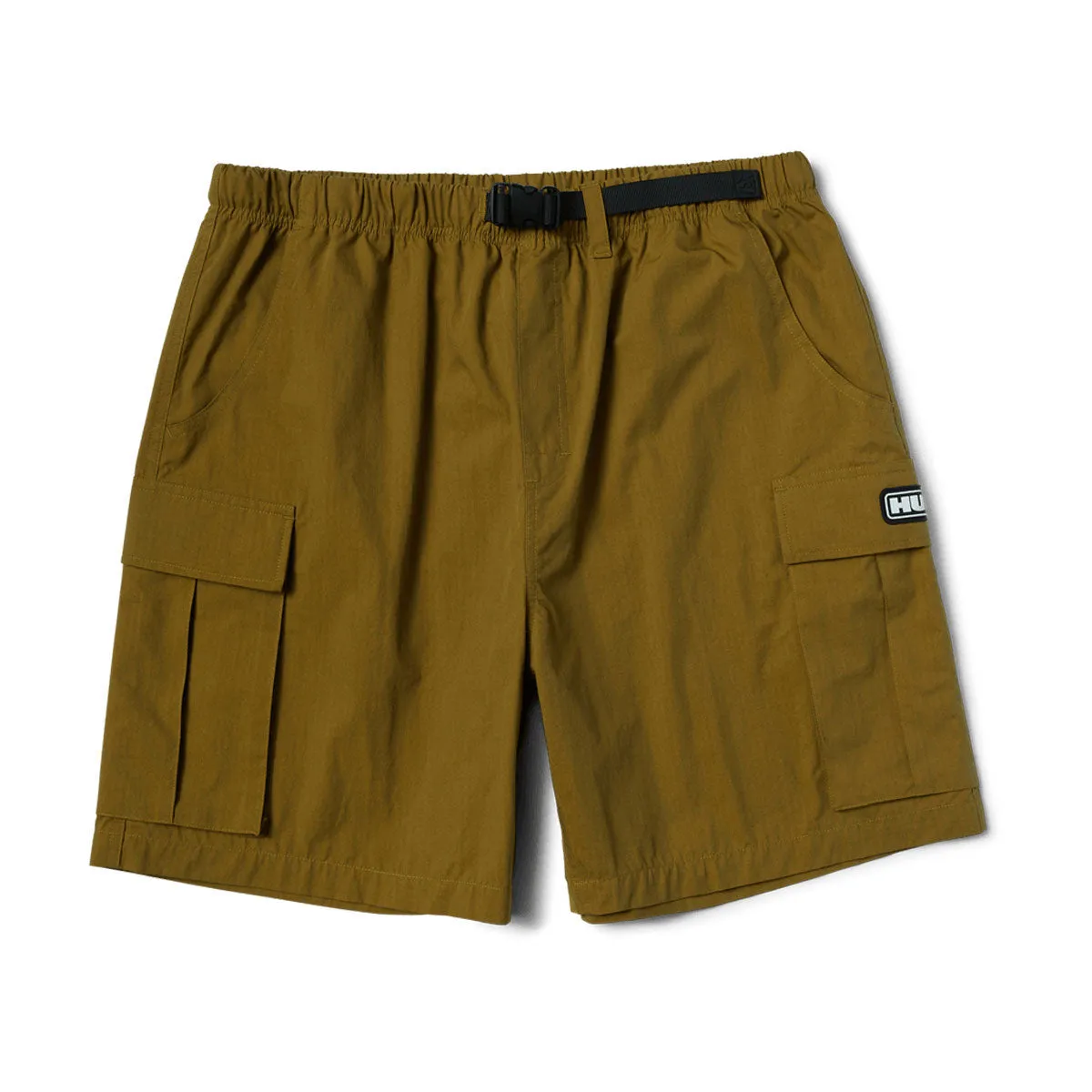 mid-rise Beach Vacation HUF Millenium Cargo Shorts - Thyme