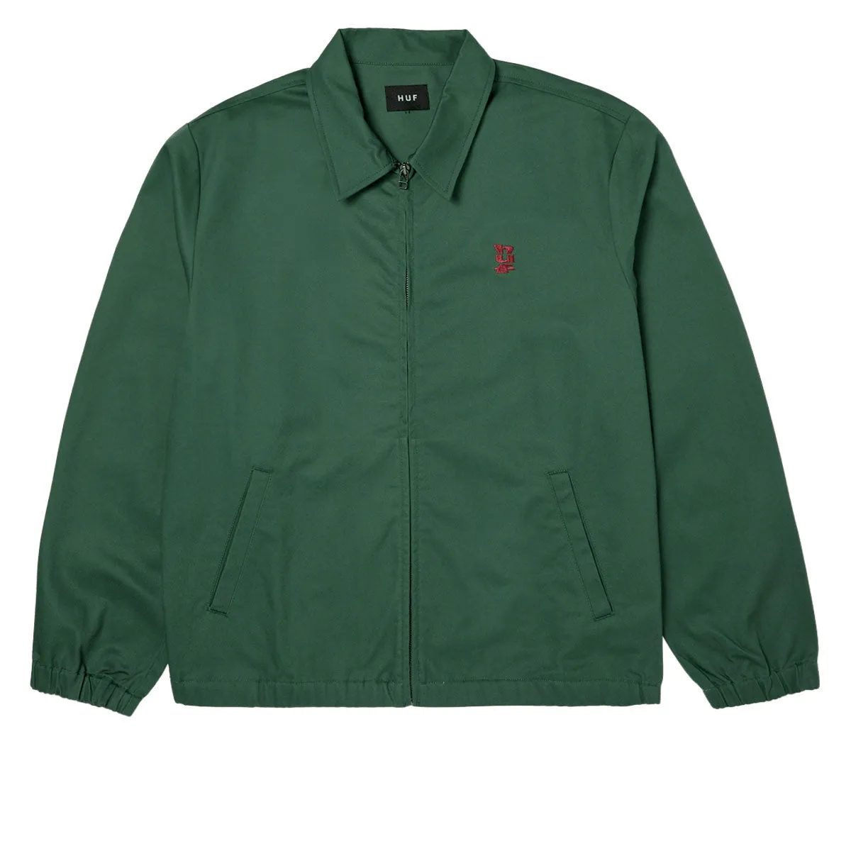 Fashion Event HUF Set Megablast Shop Jacket - Forest