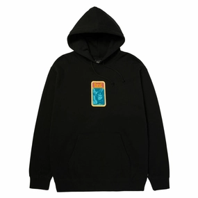 Staycation Essential Cultural inspiration HUF Backstreet Angels Hoodie - Black