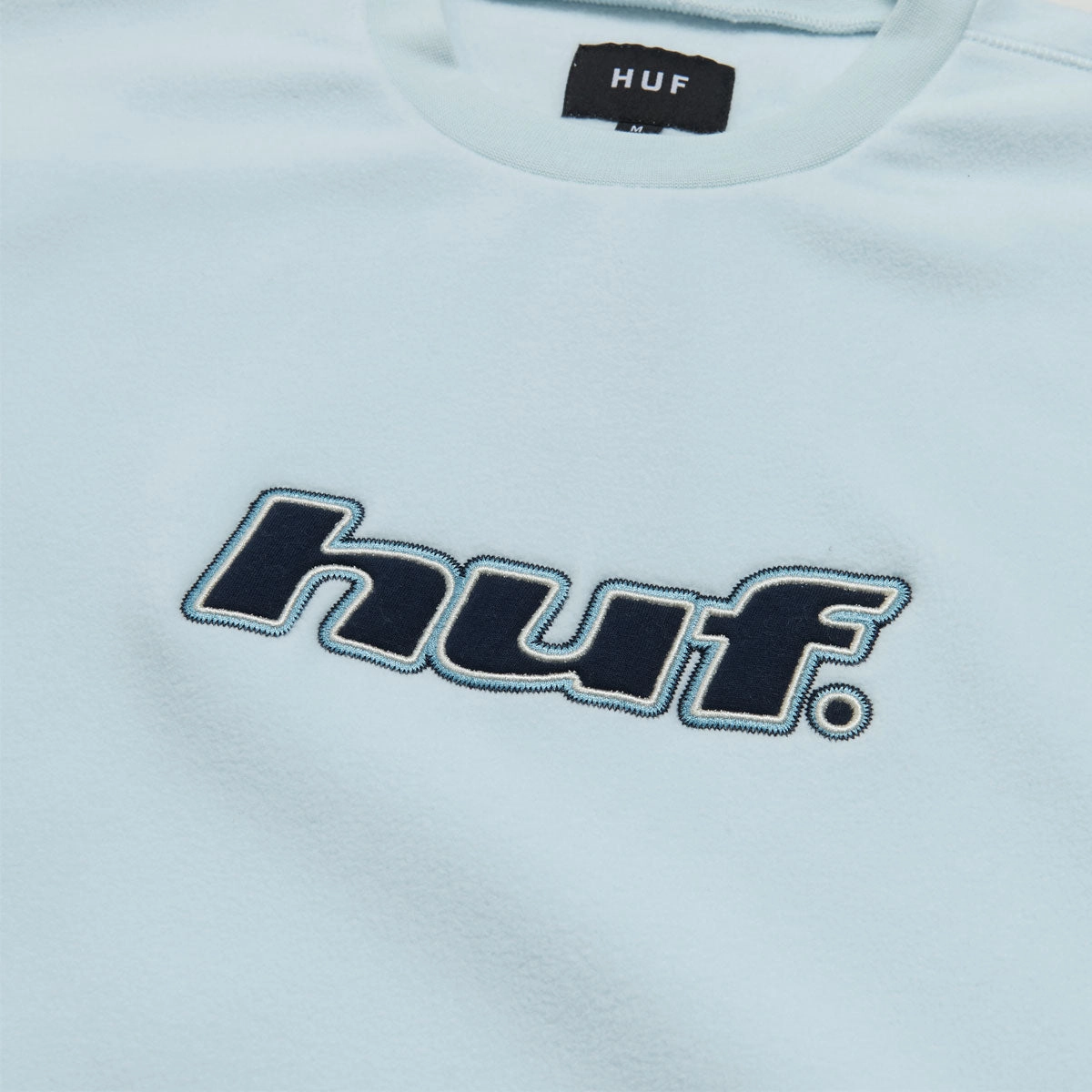 HUF H Dot Polar Fleece Sweatshirt - Sky Backyard Chill