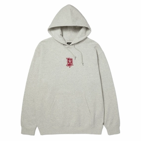 HUF Megablast Emb Hoodie - Ash Modern Street