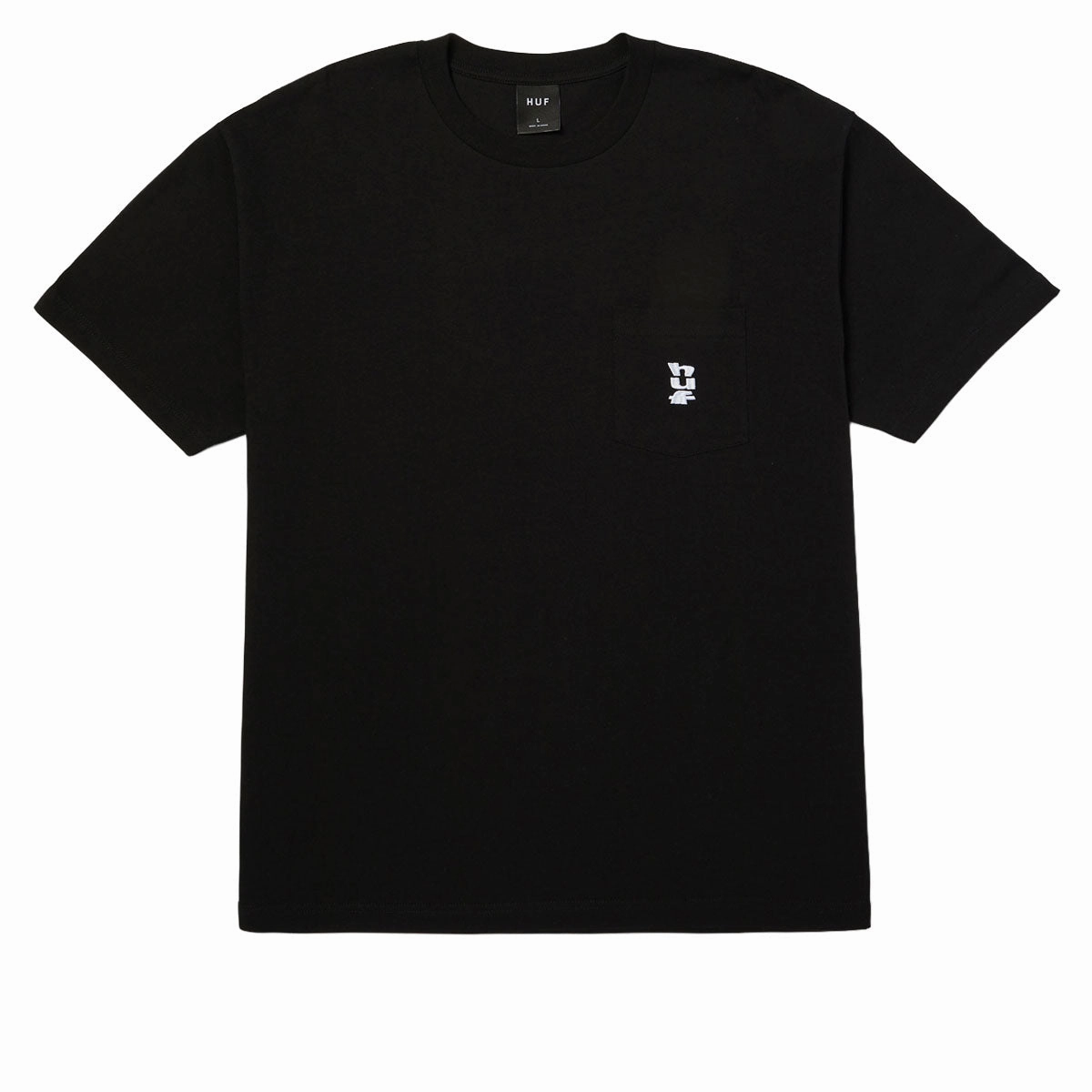 HUF Megablast Pocket T-Shirt - Black Smart Layering