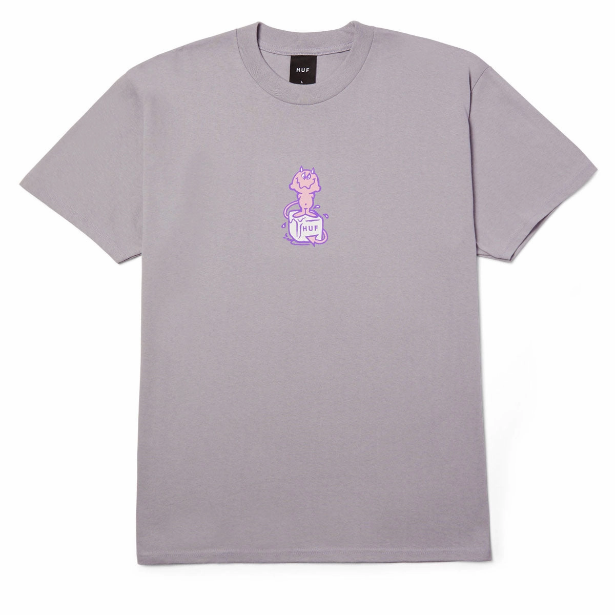 Urban Trend Look HUF Melt T-Shirt - Dust Purple