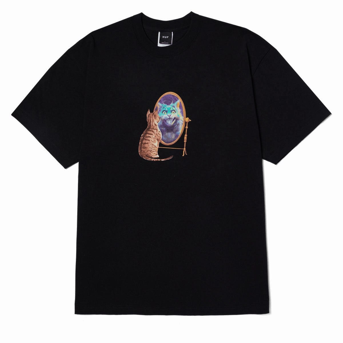 HUF Mirror T-Shirt - Black StretchComfortWeave