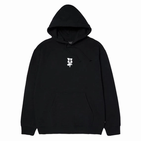 City Smart Street Edge HUF Set Megablast Hoodie - Black