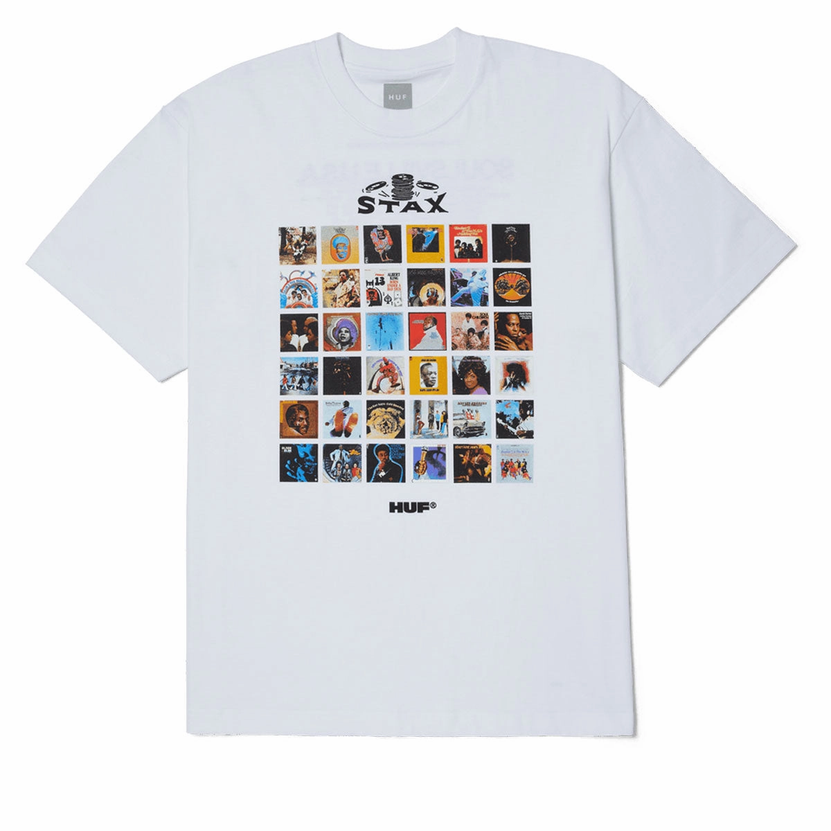 HUF Soulsville USA T-Shirt - White Casual Vibes Timeless Look Wear
