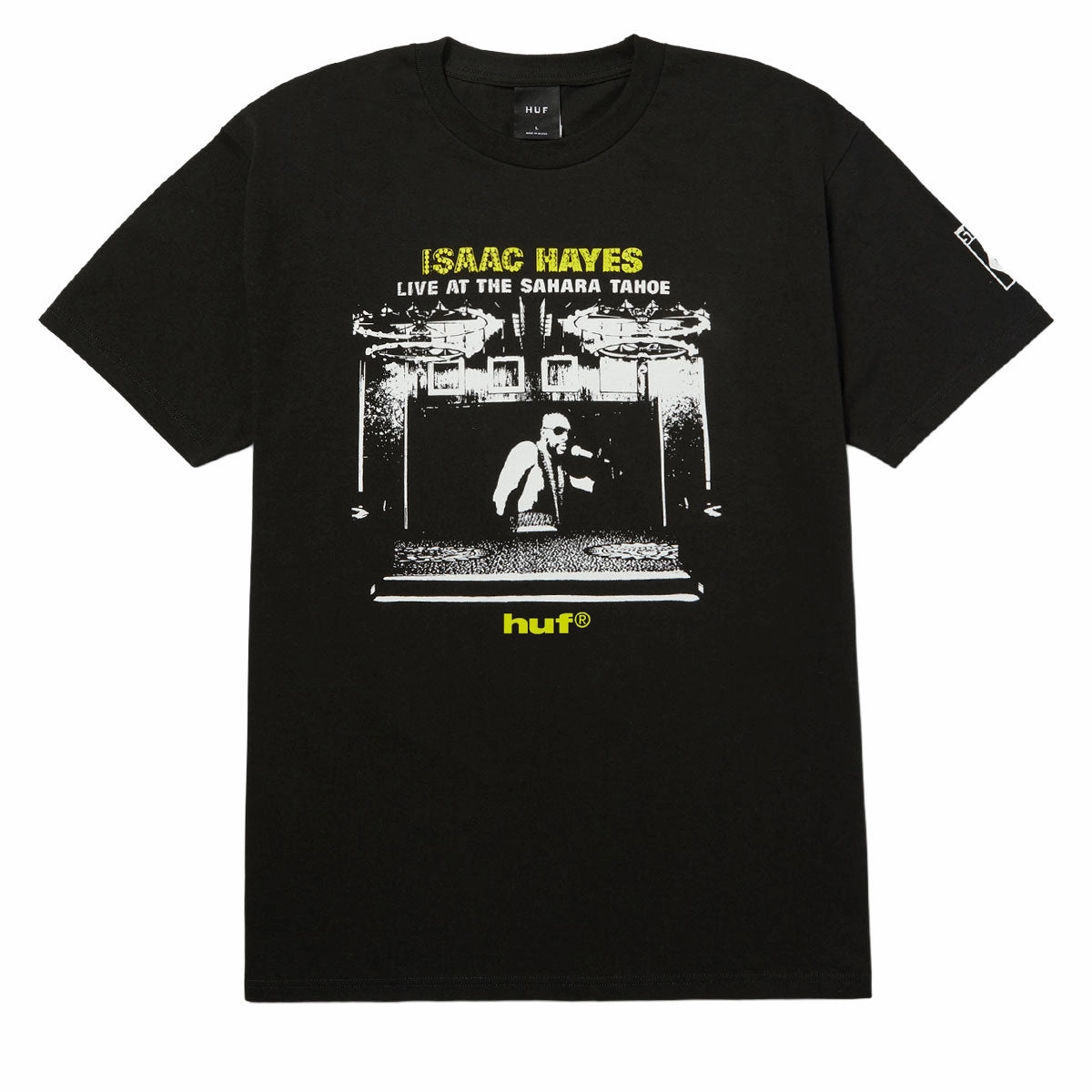 HUF Tahoe Heavyweight T-Shirt - Black comfortable option