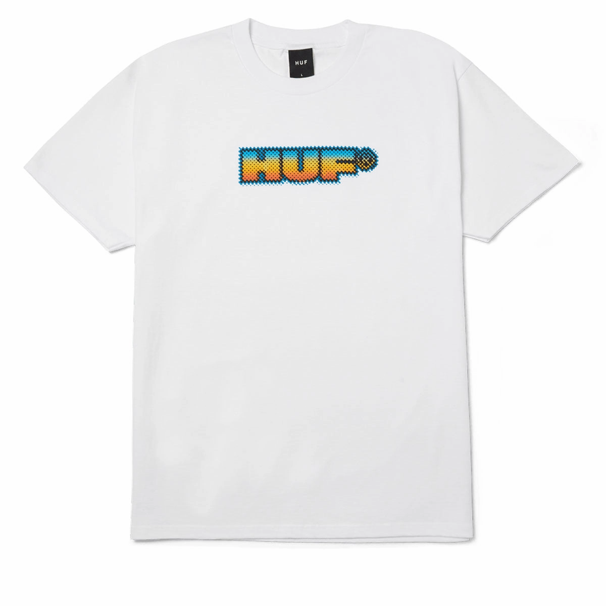 HUF Tone T-Shirt - White Stylish Layering