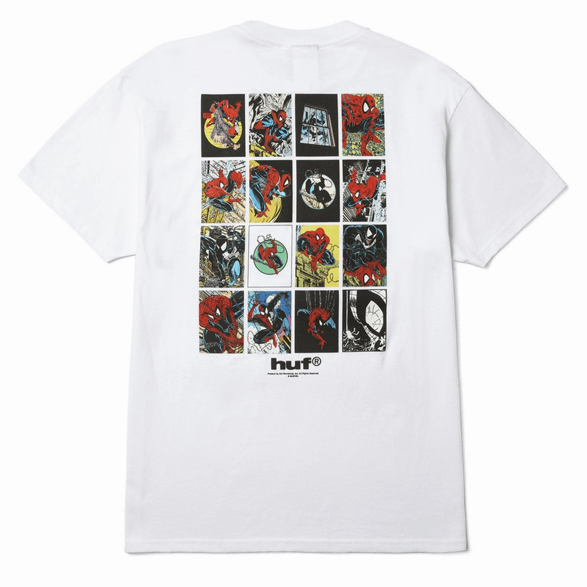 Chic Comfort Trendy Vibes Wear HUF x Spiderman Collector T-Shirt - White