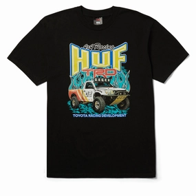 Huf x Toyota TRD Pit Crew T-Shirt - Black Cozy Vibes
