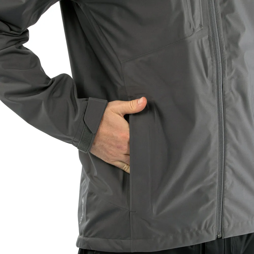 Neutral palette Galvin Green Amos Waterproof Hooded Jacket - Forged Iron