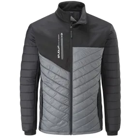 Stuburt Evolve Extreme Full Zip Padded Jacket - Black/Graphite Multi Directional Stretch FleeceLined