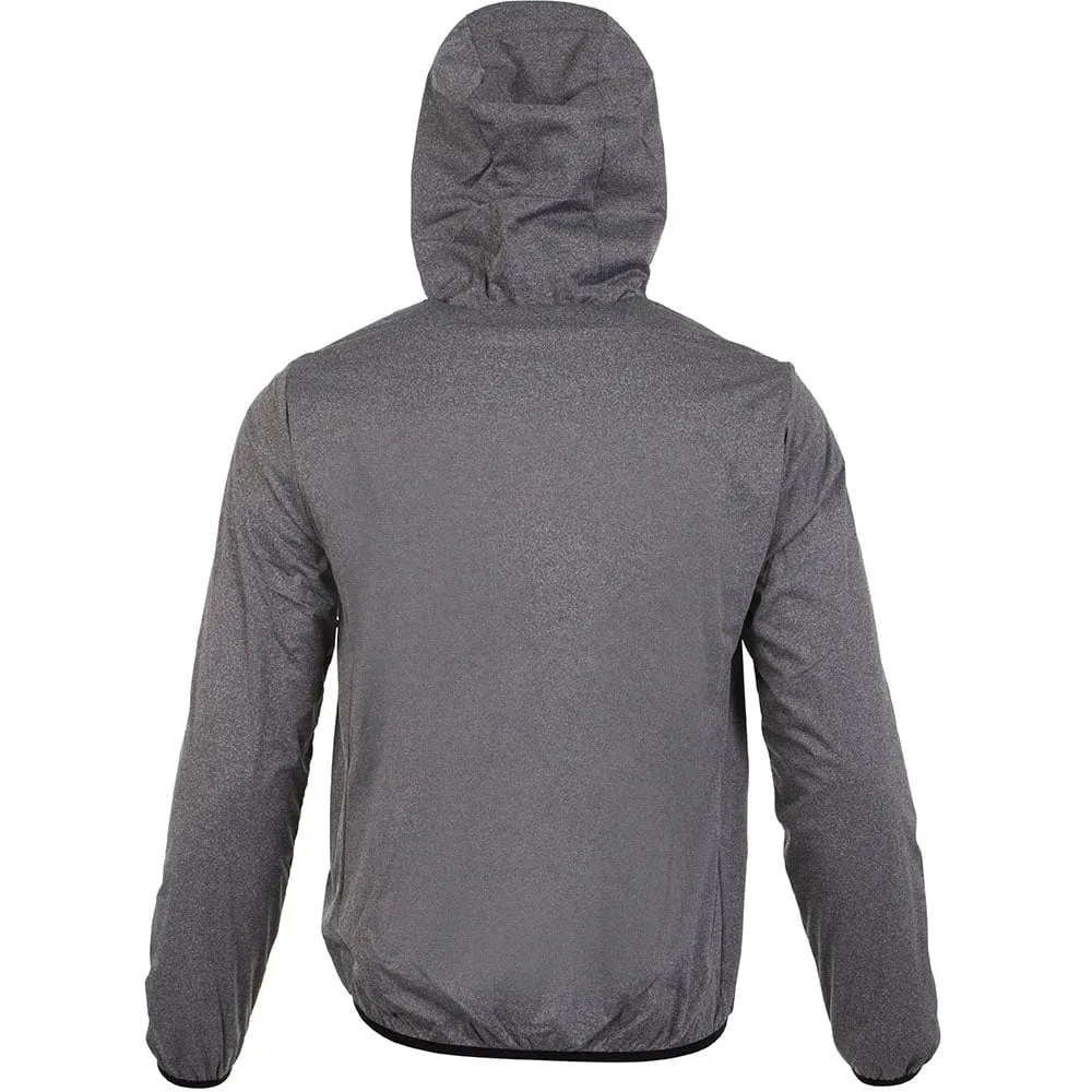 Anti Static Finish Cozy Street Style Calvin Klein Ultron Hooded Thermal Jacket - Grey Marl