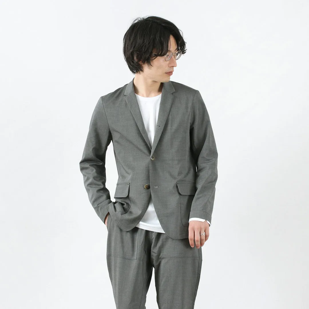 Lightweight Thermal Tech RE MADE IN TOKYO JAPAN / High Twist Tropical Dress Jacket