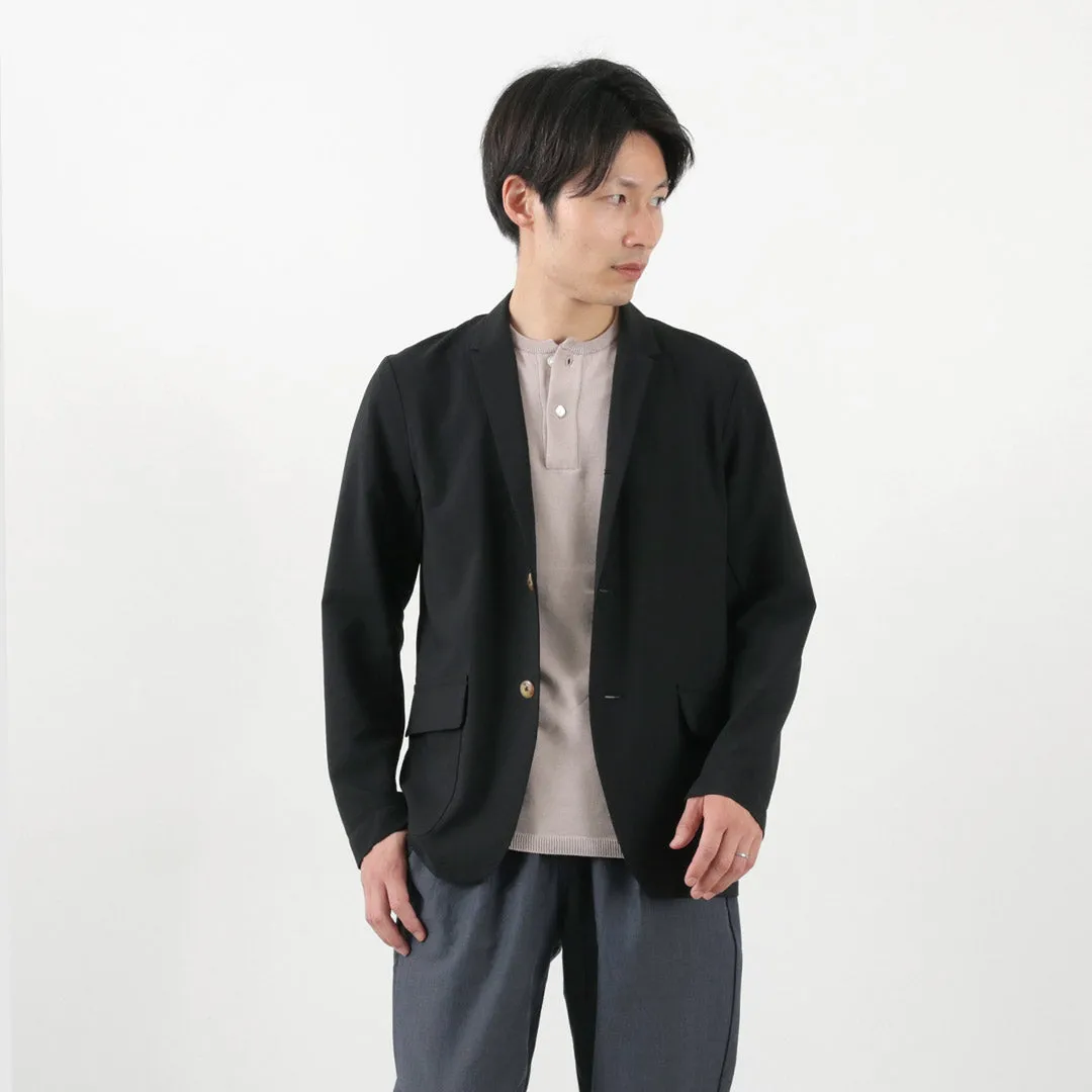 Thermal Lining Tech Polarized Sun Protection RE MADE IN TOKYO JAPAN / High Twist Tropical Dress Jacket