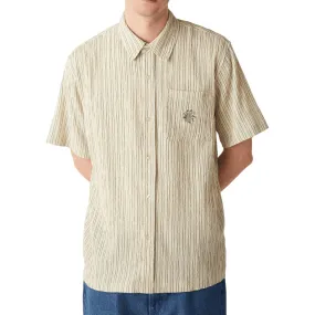 HUF Apollo Striped Shirt - Natural Bamboo Fiber Blend