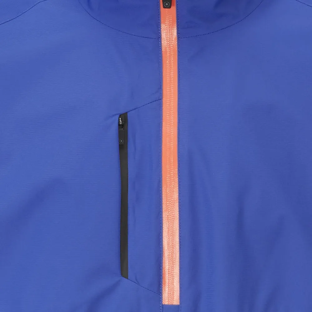 Ping SensorDry Pro 1/2 Zip Waterproof Jacket - Black/North Sea Body Mapped Ventilation Easy Care Fabric