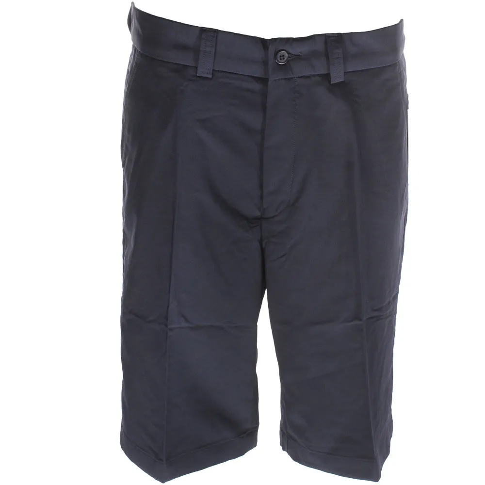 ProQuip Calder Stretch Shorts - Navy Basic Stretch Easy Care Fabric