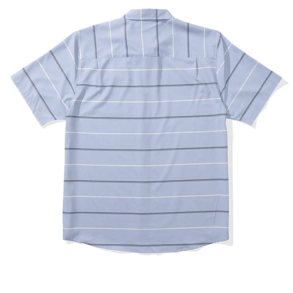 Breathable Material stain resistant coating Salty Crew Skipper Tech Woven Shirt - Blue Fog
