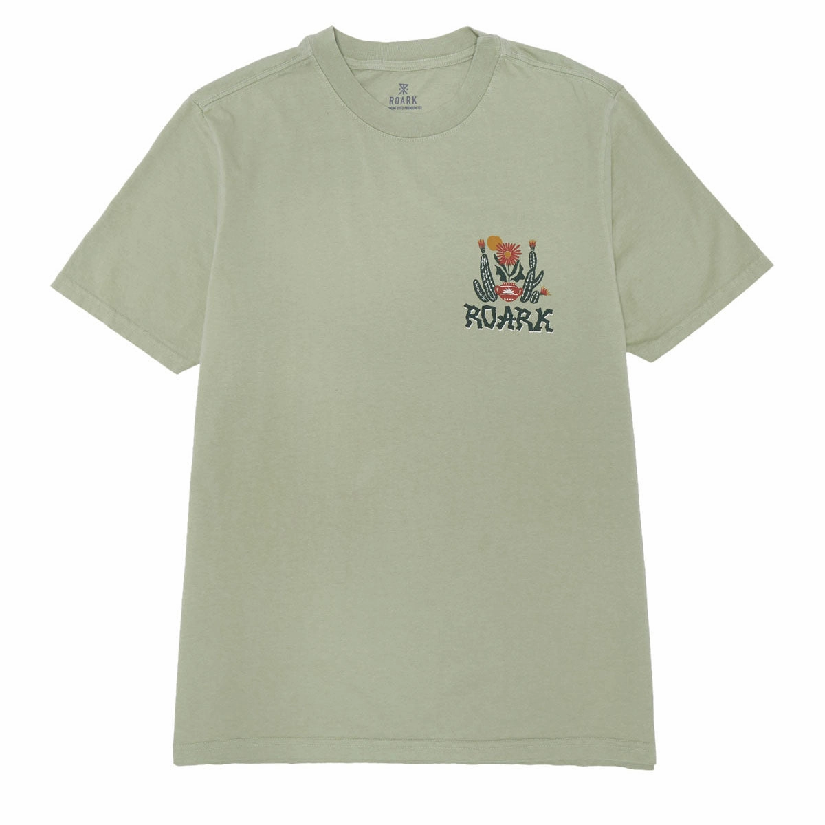 Roark Cactus Garden T-Shirt - Seafoam Office Casual