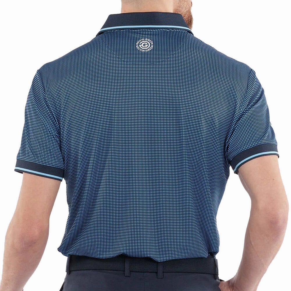 Light Fit Wear Galvin Green Miller Polo Shirt - Alaskan Blue/Navy