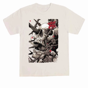 Santa Cruz Pace Deathtrap Oversized T-Shirt - Natural Heavyweight Weave Cozy Design