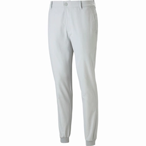 Versatile Comfort Wear Travel Fit Puma Dealer Joggers - Ash Grey