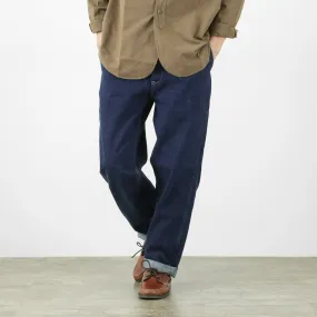 FOB FACTORY / F0511 WW2 Denim Deck Pants One-wash Basic Outfit