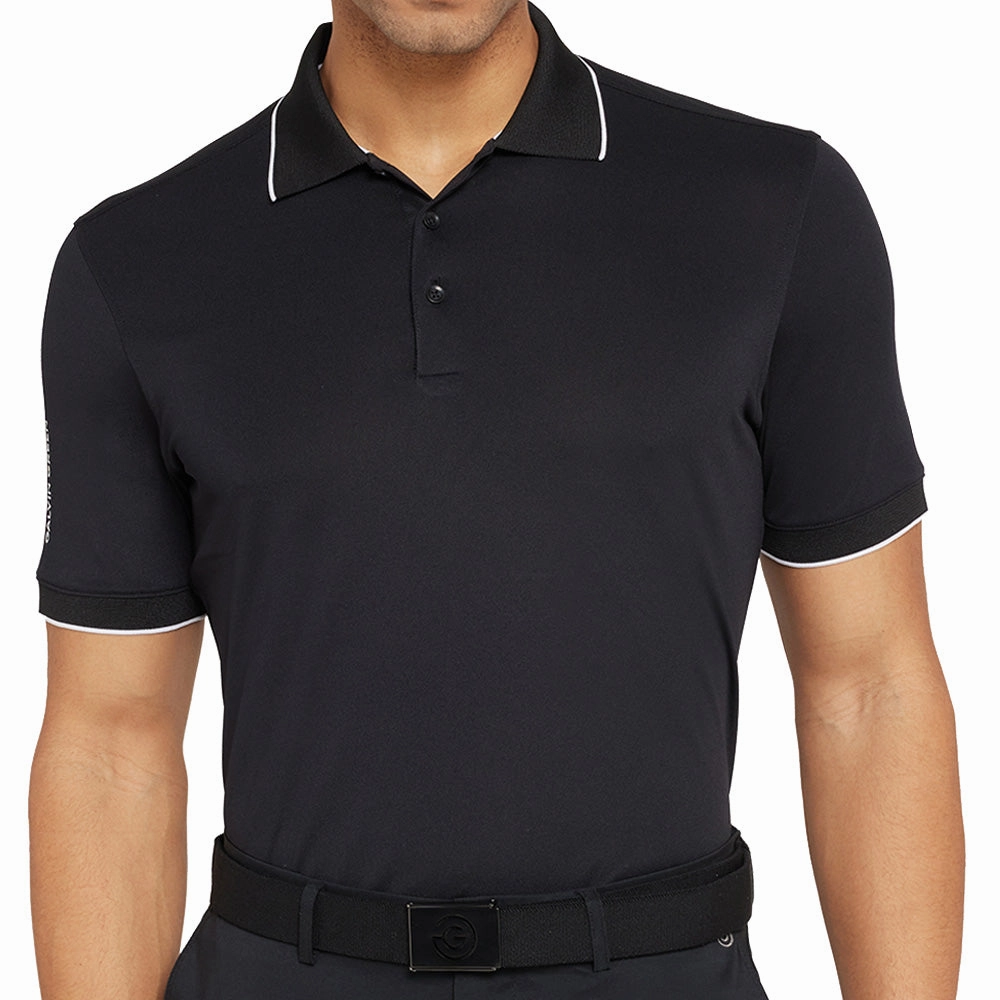 Travel Trend Galvin Green Marty Polo Shirt - Black
