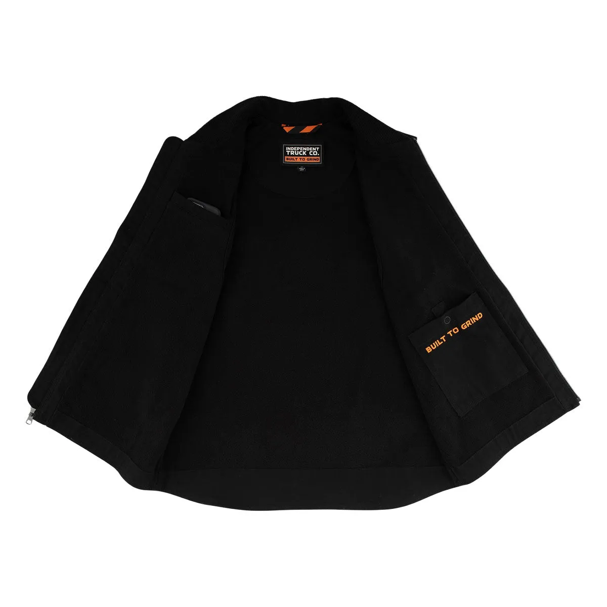 Reflective accents Independent Built To Grind Vest - Black