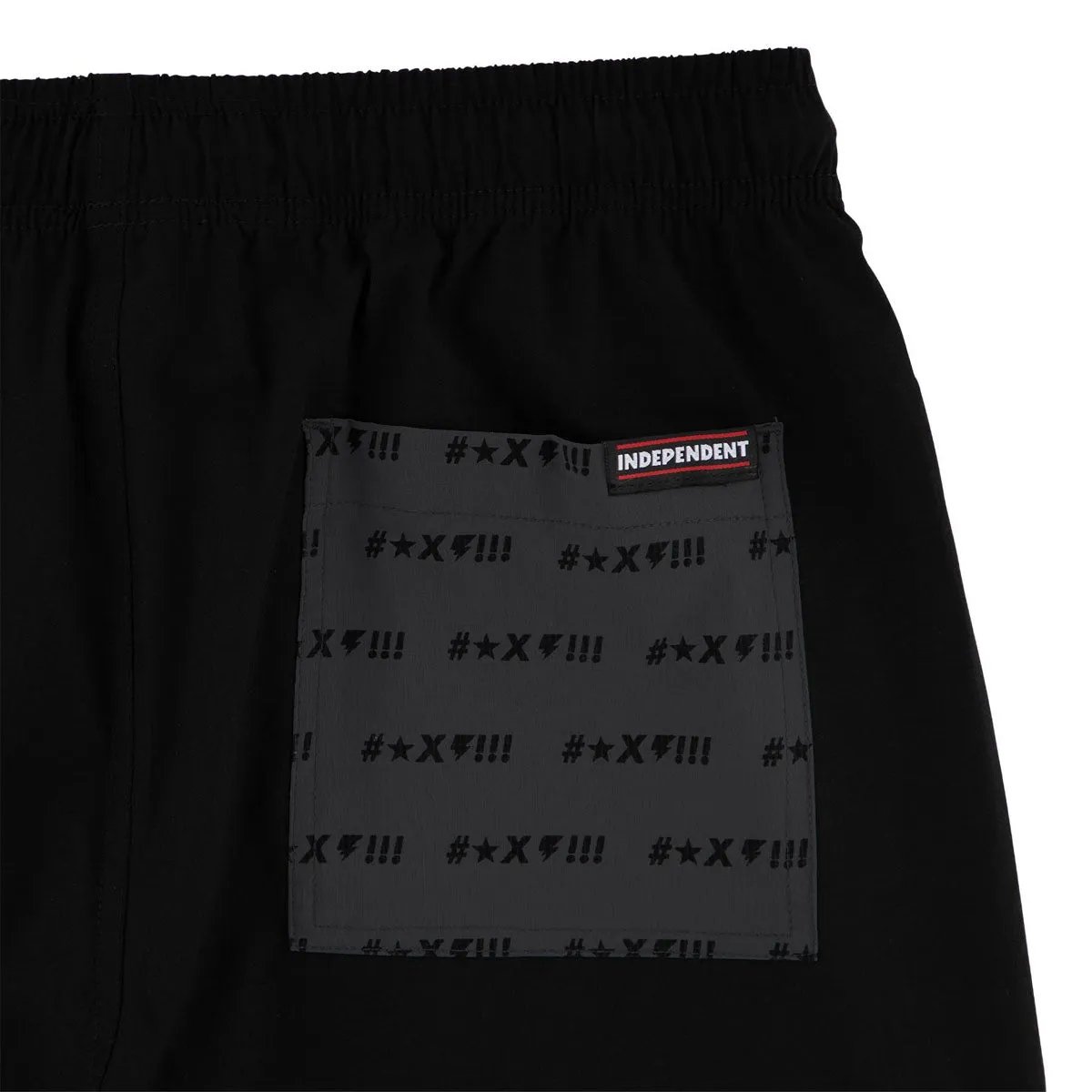 Wedding Gift Independent Exclamation Hybrid Shorts - Black