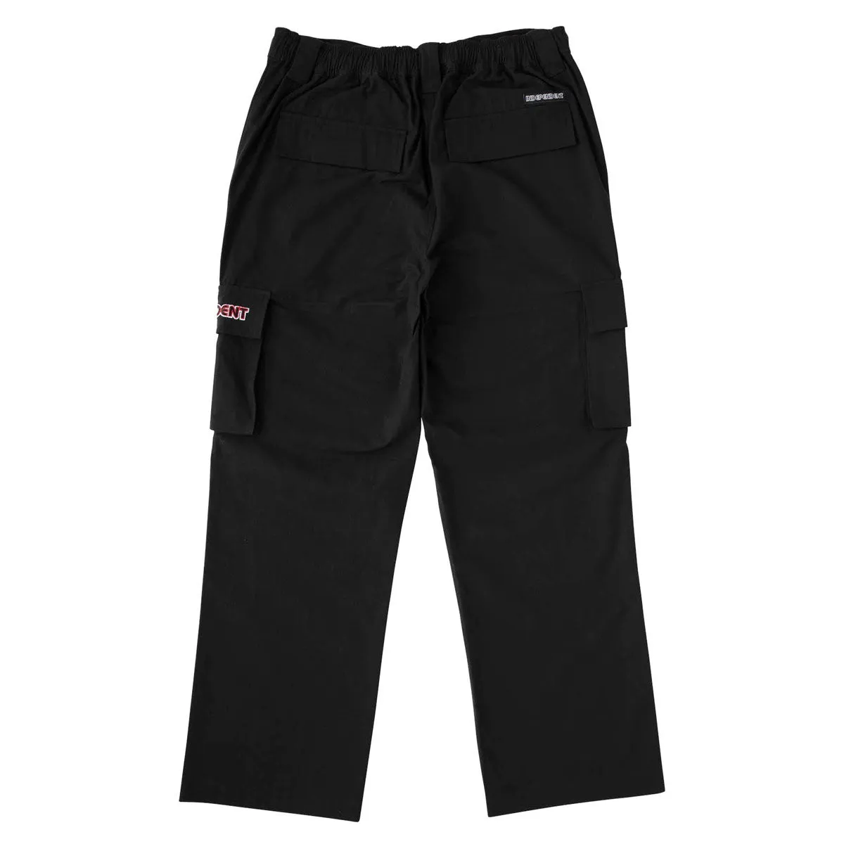 MultiPocket Independent Groundwork Cargo Pants - Black Ripstop