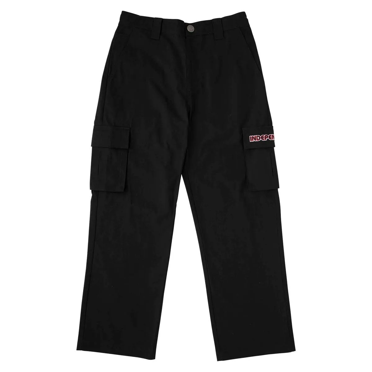 Easy Wear Light Design Independent Groundwork Cargo Pants - Black Ripstop