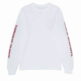 Independent Ancient Groundwork Long Sleeve T-Shirt - White Soft Breathable Weekend Fashion