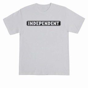 Independent Bar Logo T-Shirt - Ash LowImpactDye