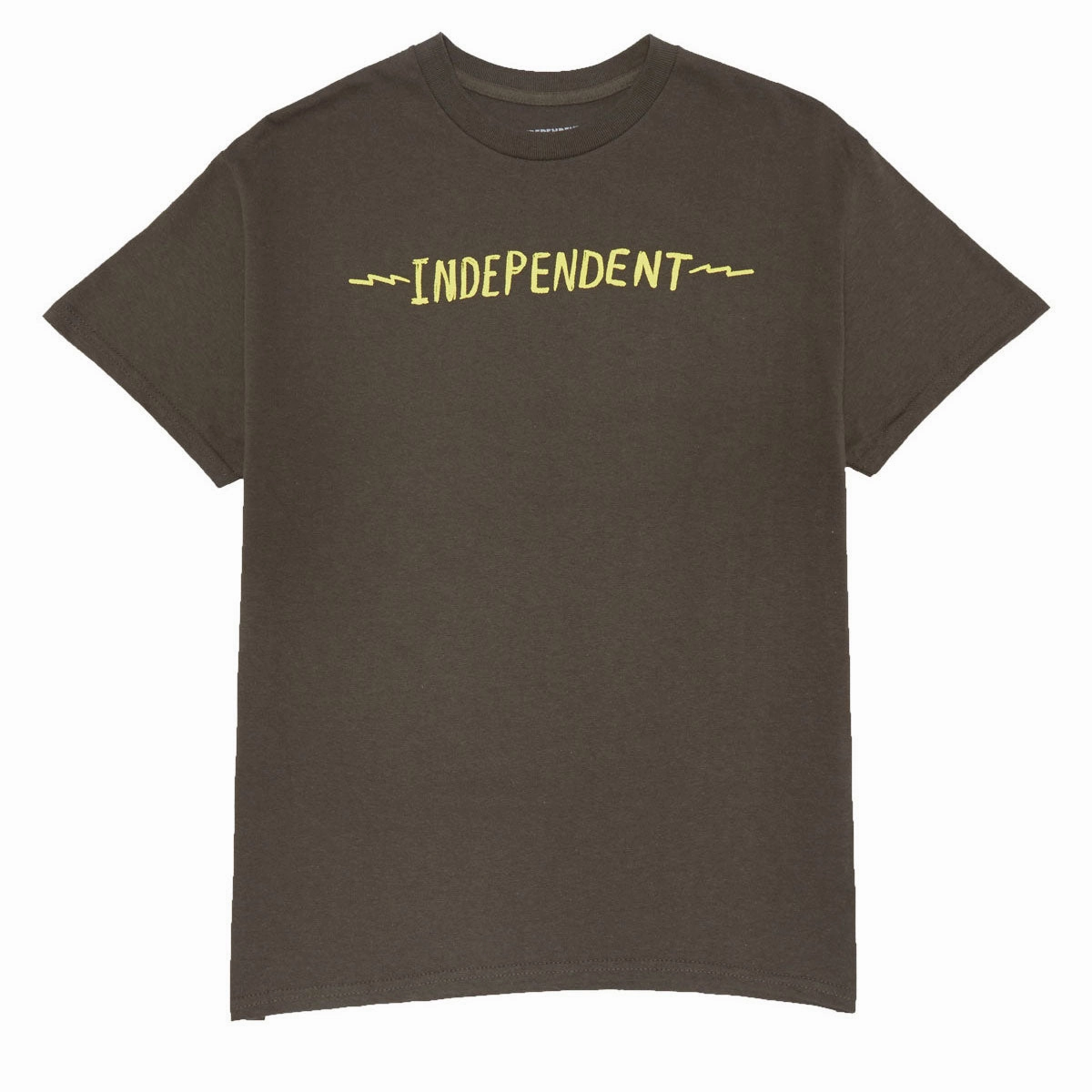 All-day Comfort Classic Style Independent Bratrud Notebook T-Shirt - Olive