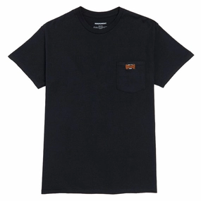 Independent Built To Grind Pocket T-Shirt - Black Sports Outfit Relaxed Vibes