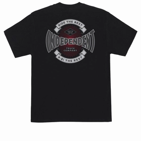 Lightweight Fashion Independent Established 78 T-Shirt - Black