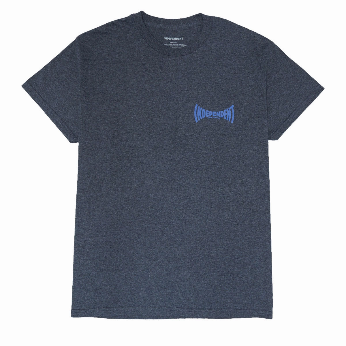 Independent Manufactured Span T-Shirt - Dark Heather Tight Fit