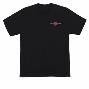 Comfy Layer Wear Fresh Style Trend Independent Mojochrome T-Shirt - Black