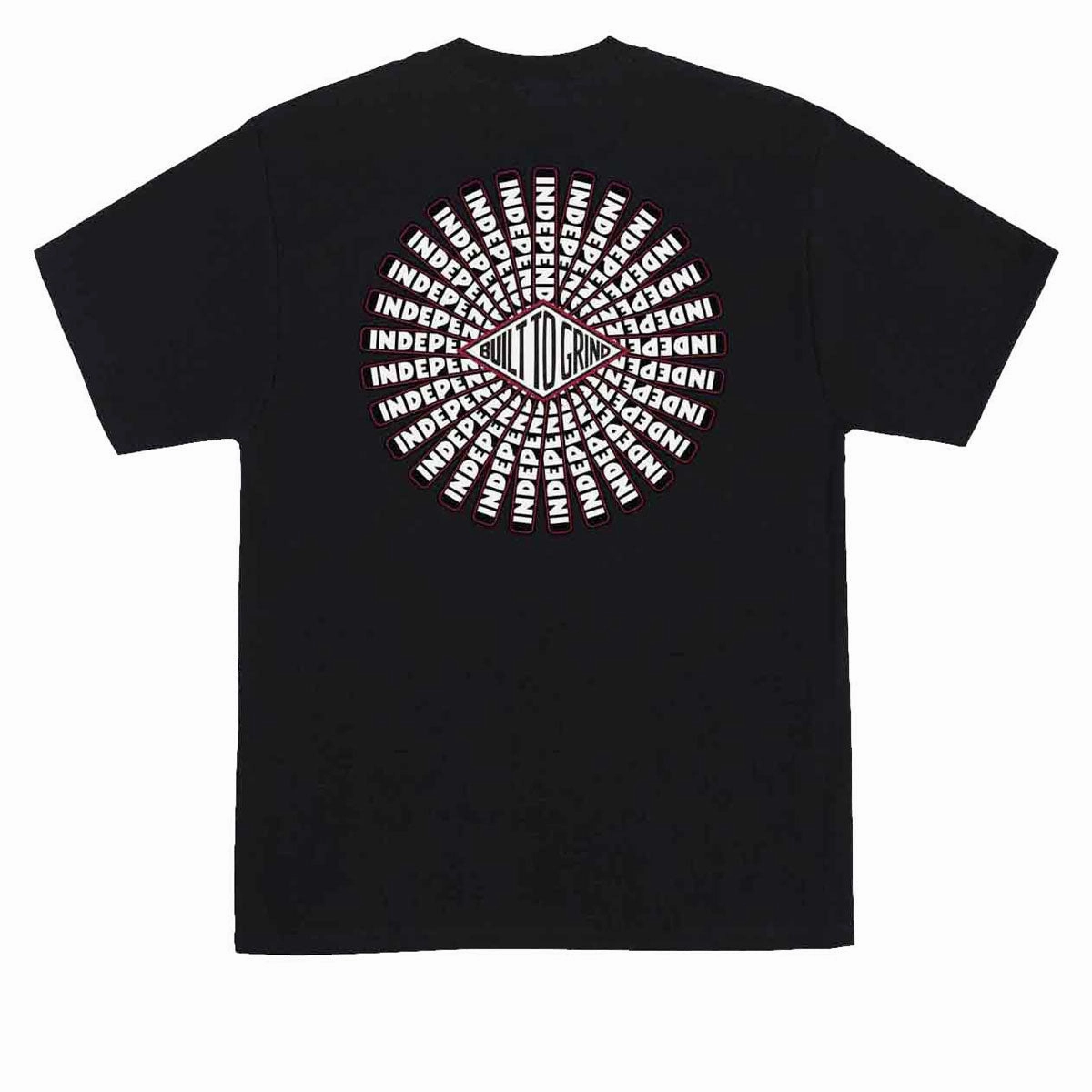 Soft and Light Wear Light Trend Independent Revolution T-Shirt - Black