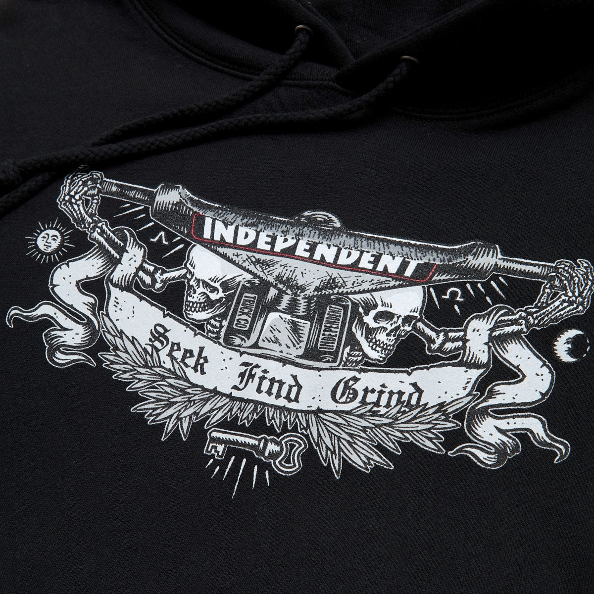 Weekend Style Street Trend Independent SFG Society Hoodie - Black