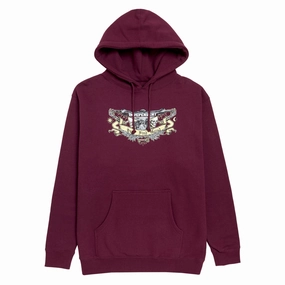 camping outfit Independent SFG Society Hoodie - Maroon