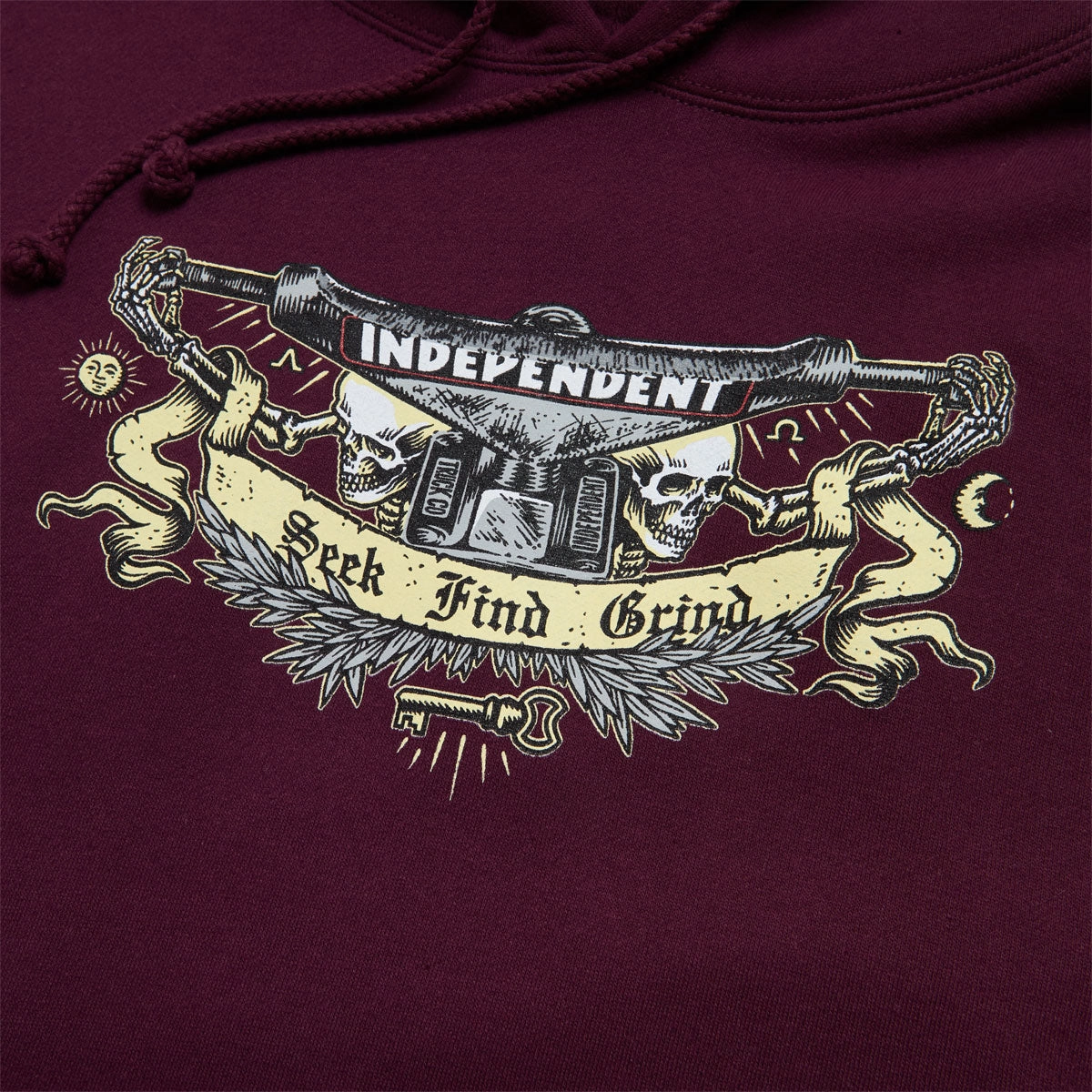 Independent SFG Society Hoodie - Maroon Functional Pockets